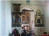 ogled cerkvice sv.Elizabete v Pohorju